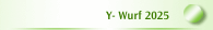 Y- Wurf 2025